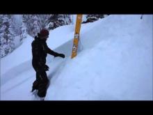 January 14, 2016 - Sensitive Storm Slabs, southern Whitefish Range