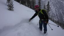 Sound the alarms! Avalanche activity escalating in the Flathead Range